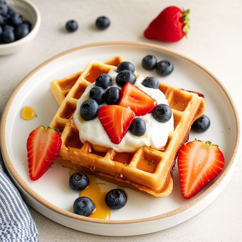 Almond Flour Waffles