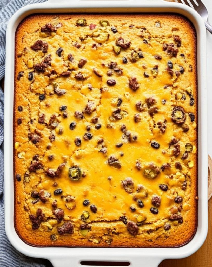Black-Eyed Pea Cornbread