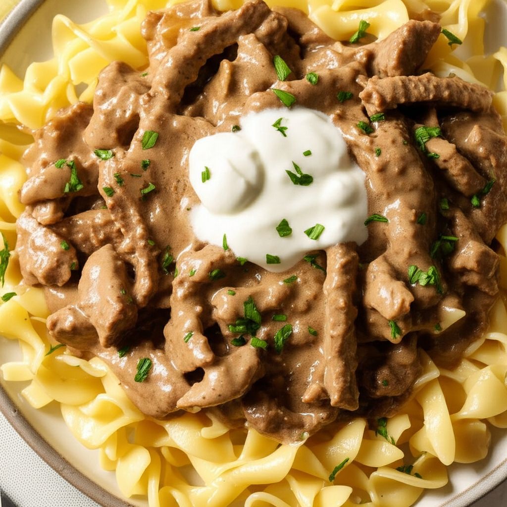 Campbell's Kitchen Beef Stroganoff