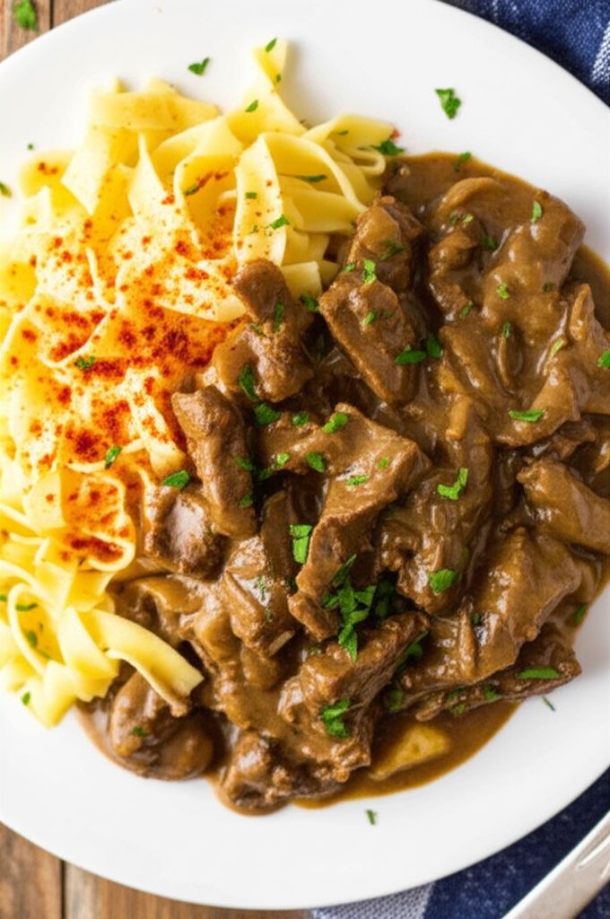 Classic Beef Stroganoff