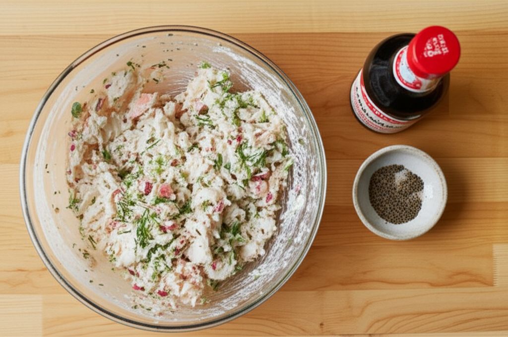 Classic Crab and Shrimp Salad