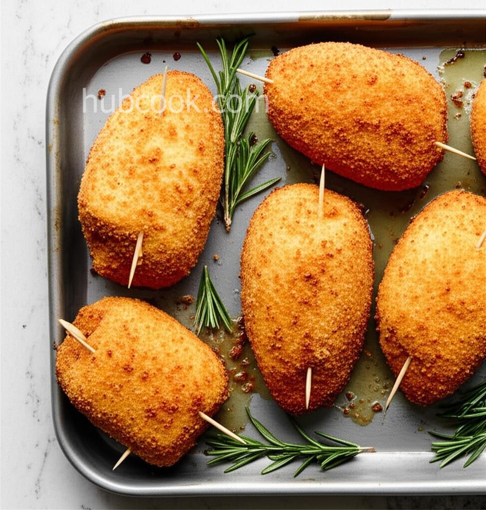 Easy Baked Chicken Cordon Bleu