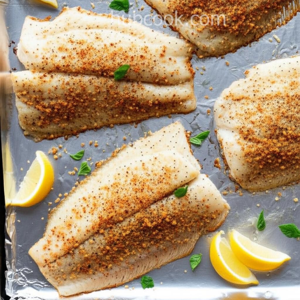 Easy, Excellent Baked Flounder