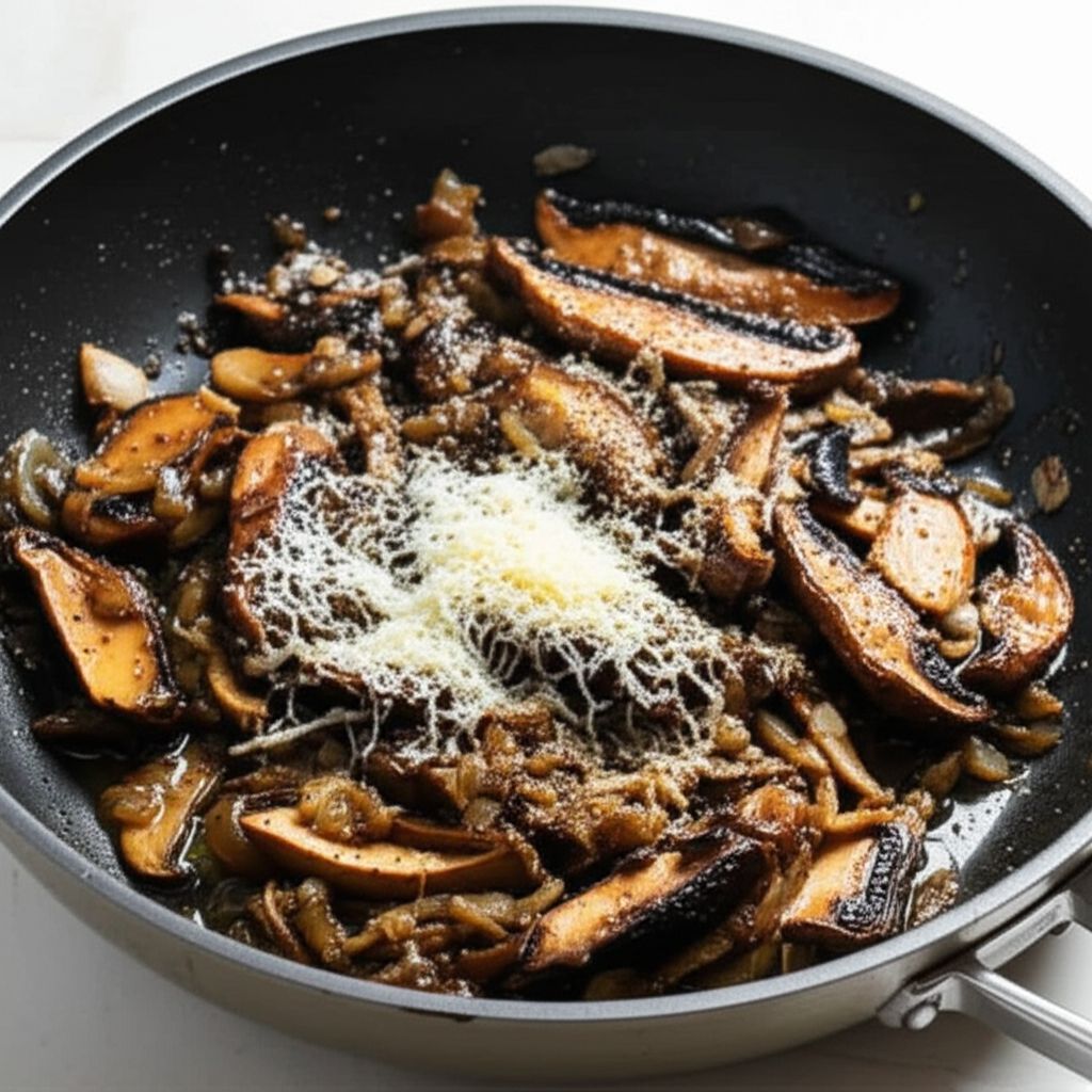 Easy Portobello Mushroom Saute