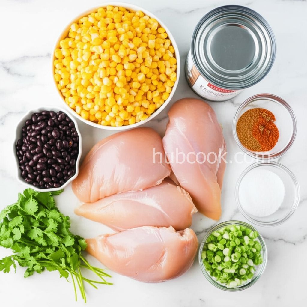Easy Slow Cooker Santa Fe Chicken