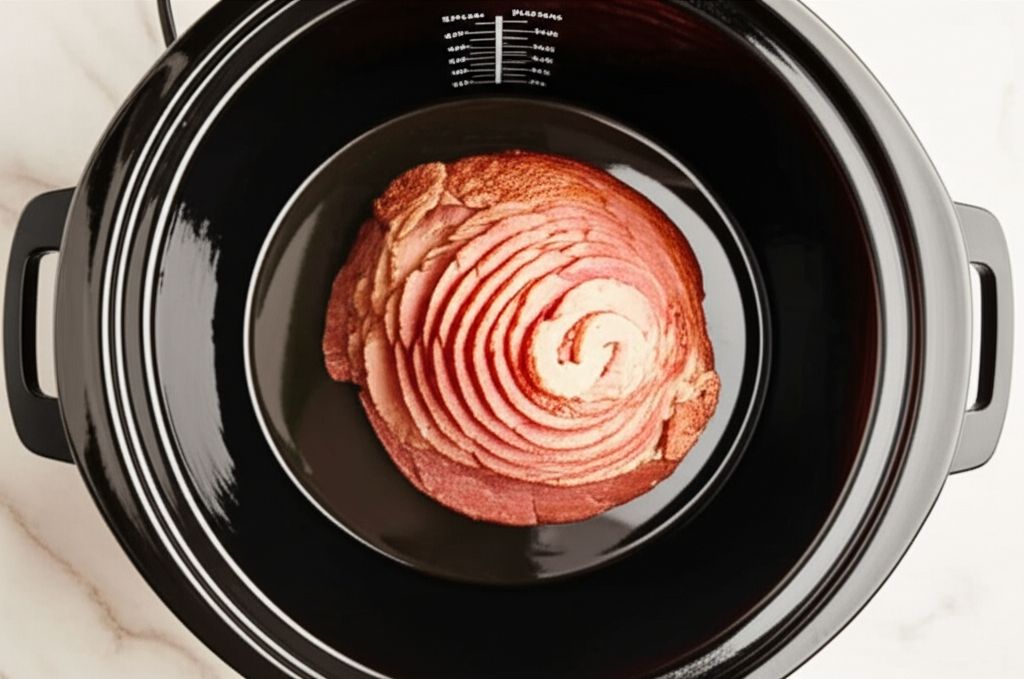 Honey-Baked Spiral Ham in the Slow Cooker