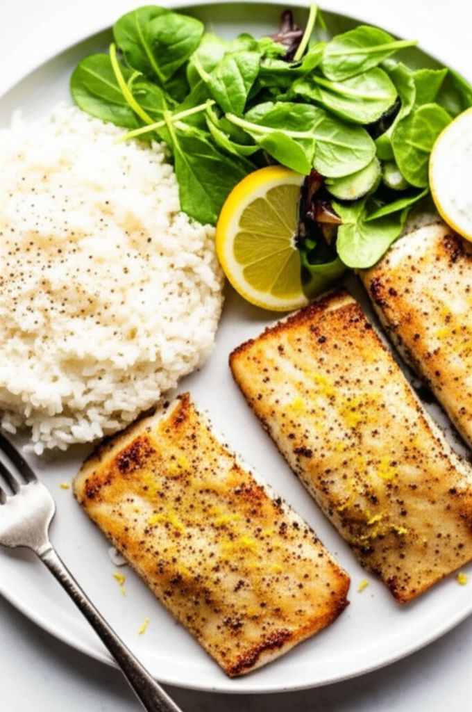 Lemon Pepper Cod