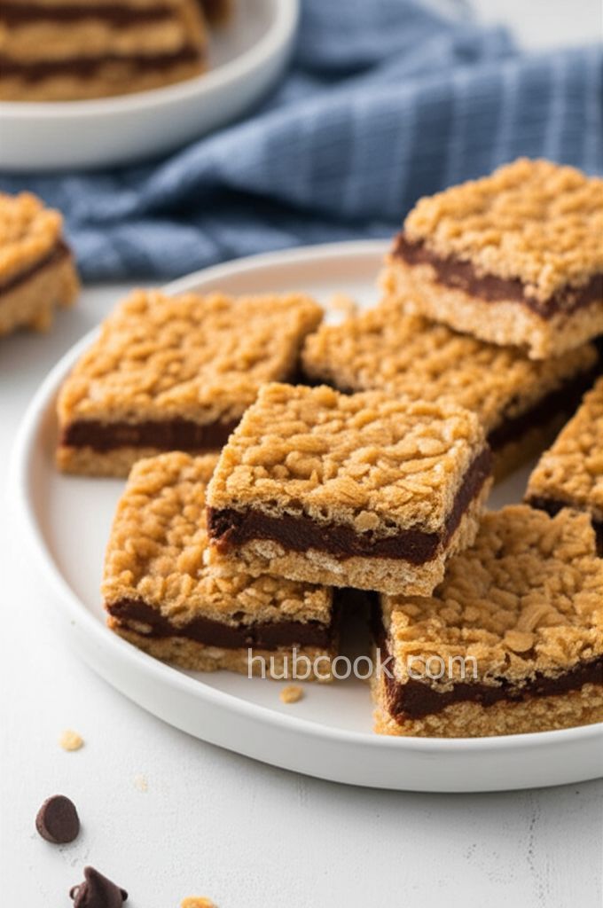 No-Bake Chocolate Oatmeal Bars
