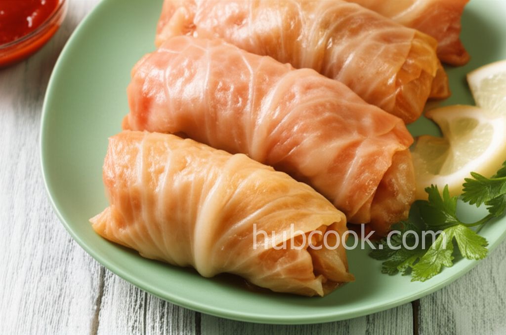 Polish Gołąbki (Stuffed Cabbage Rolls)