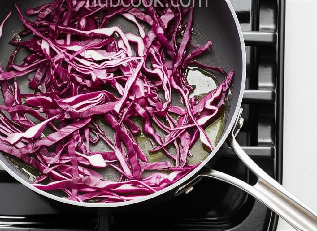 Red Cabbage and Apples