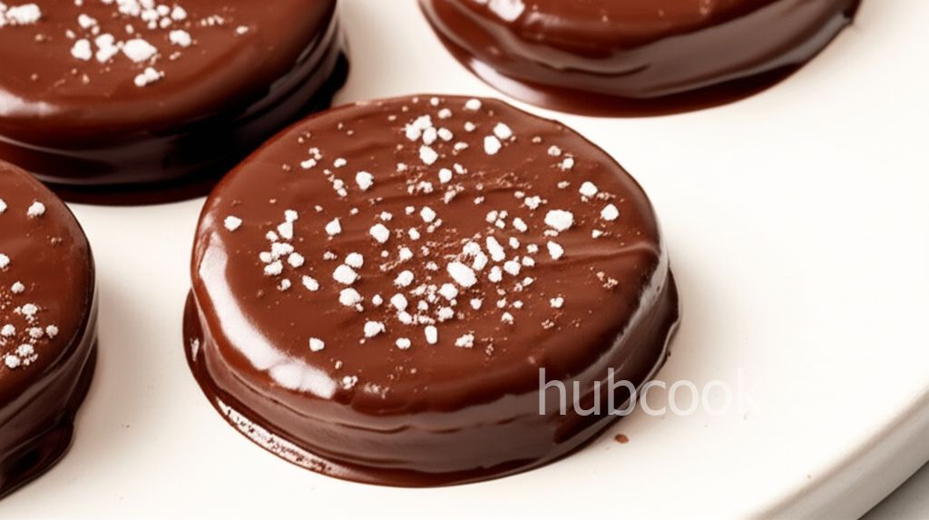 Salted Caramel Ritz Cookies