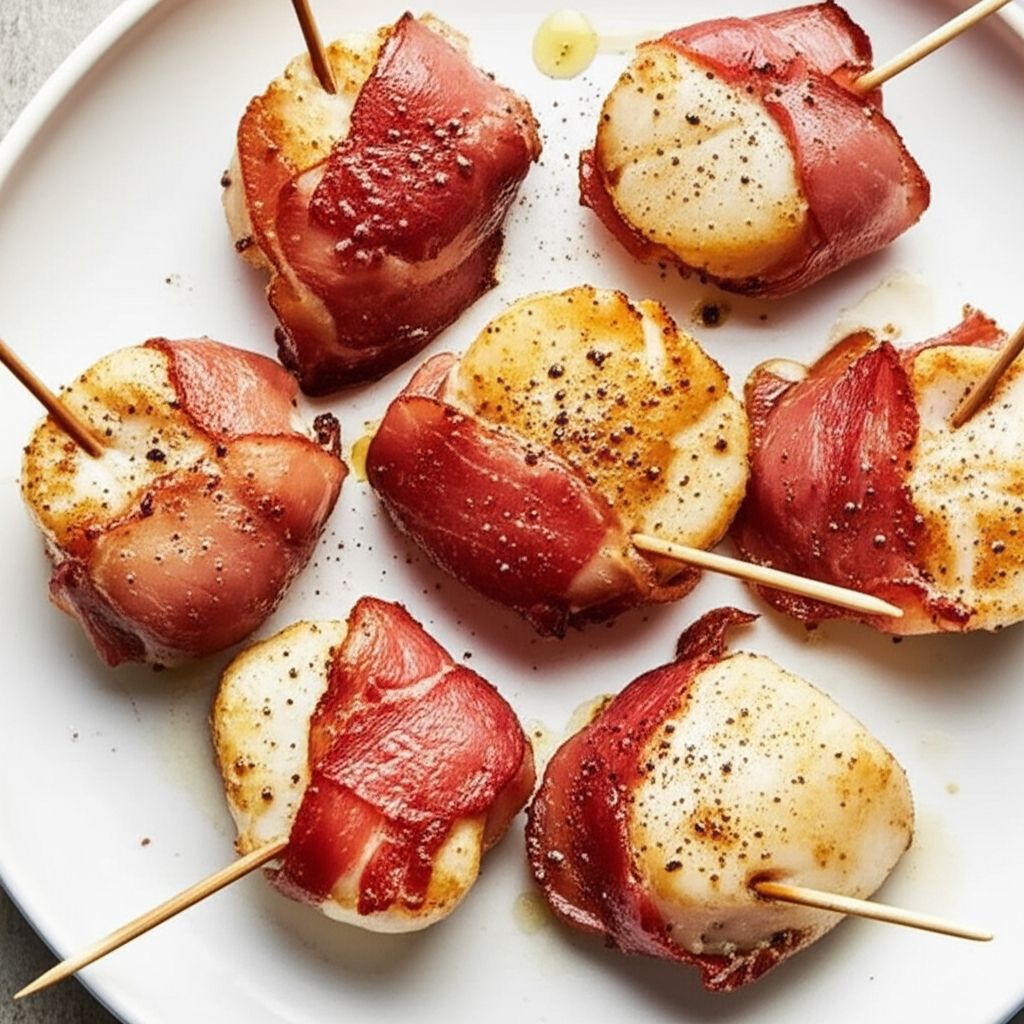 Scallop and Prosciutto Bites