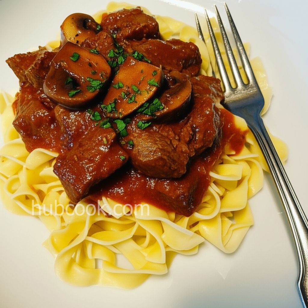 Sirloin Tips and Mushrooms