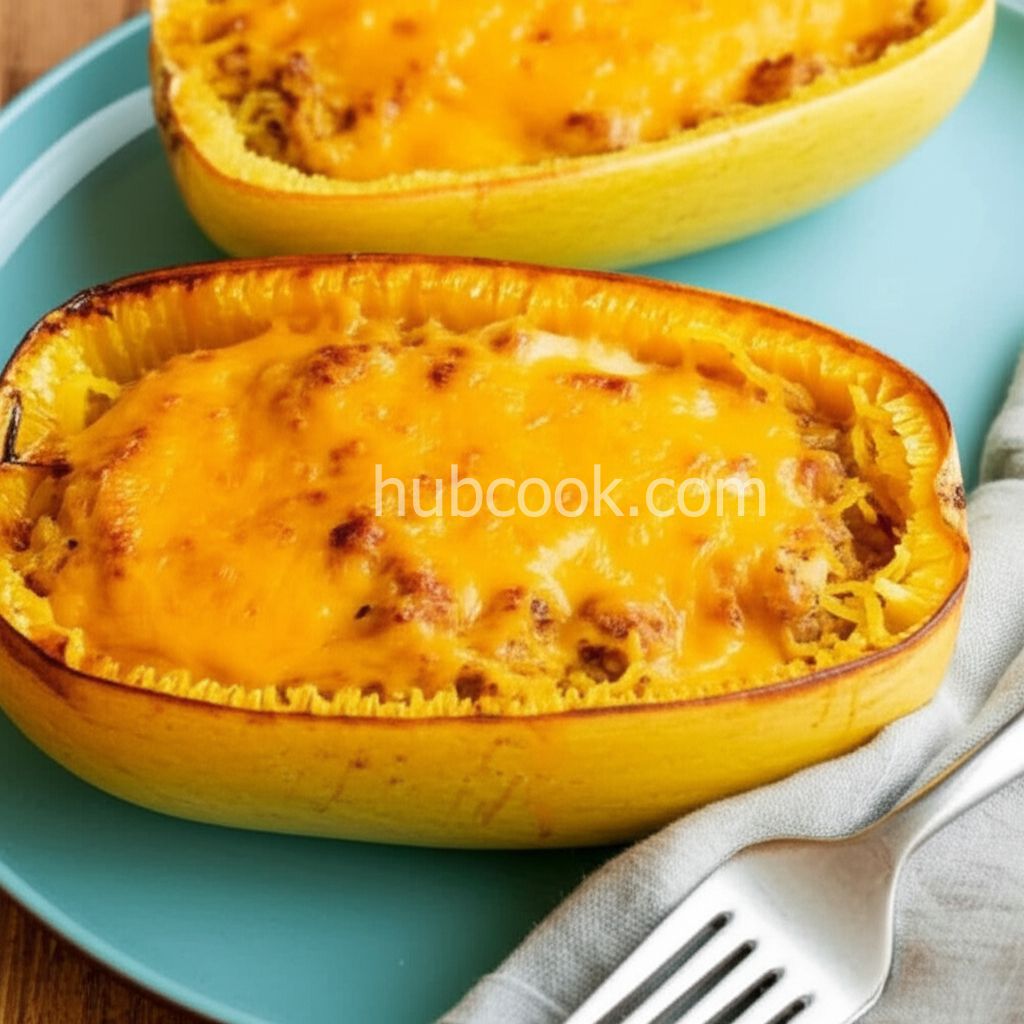 Spaghetti Squash Au Gratin