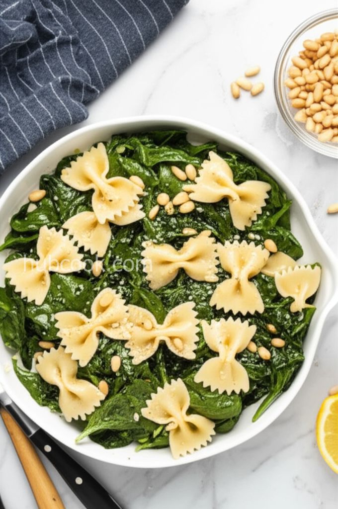 Spinach Basil Pasta Salad