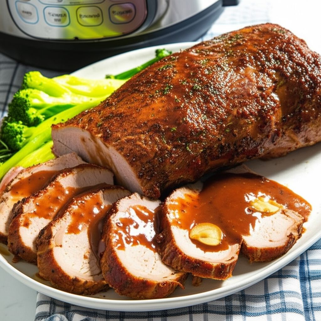 Tender and Juicy Instant Pot Pork Tenderloin