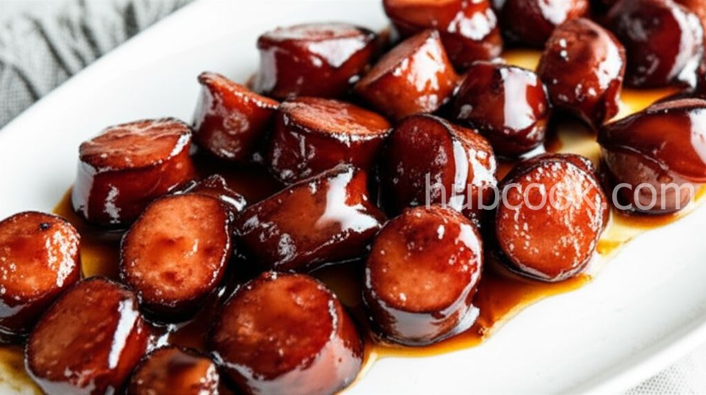 TikTok Candied Kielbasa Bites