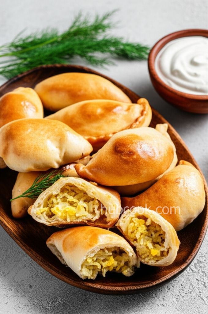 Traditional Russian Pirozhki