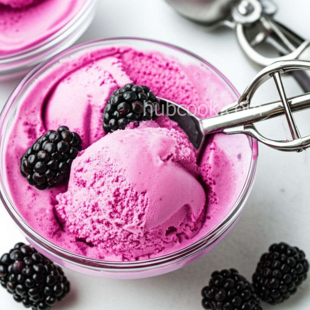 Blackberry Ice Cream