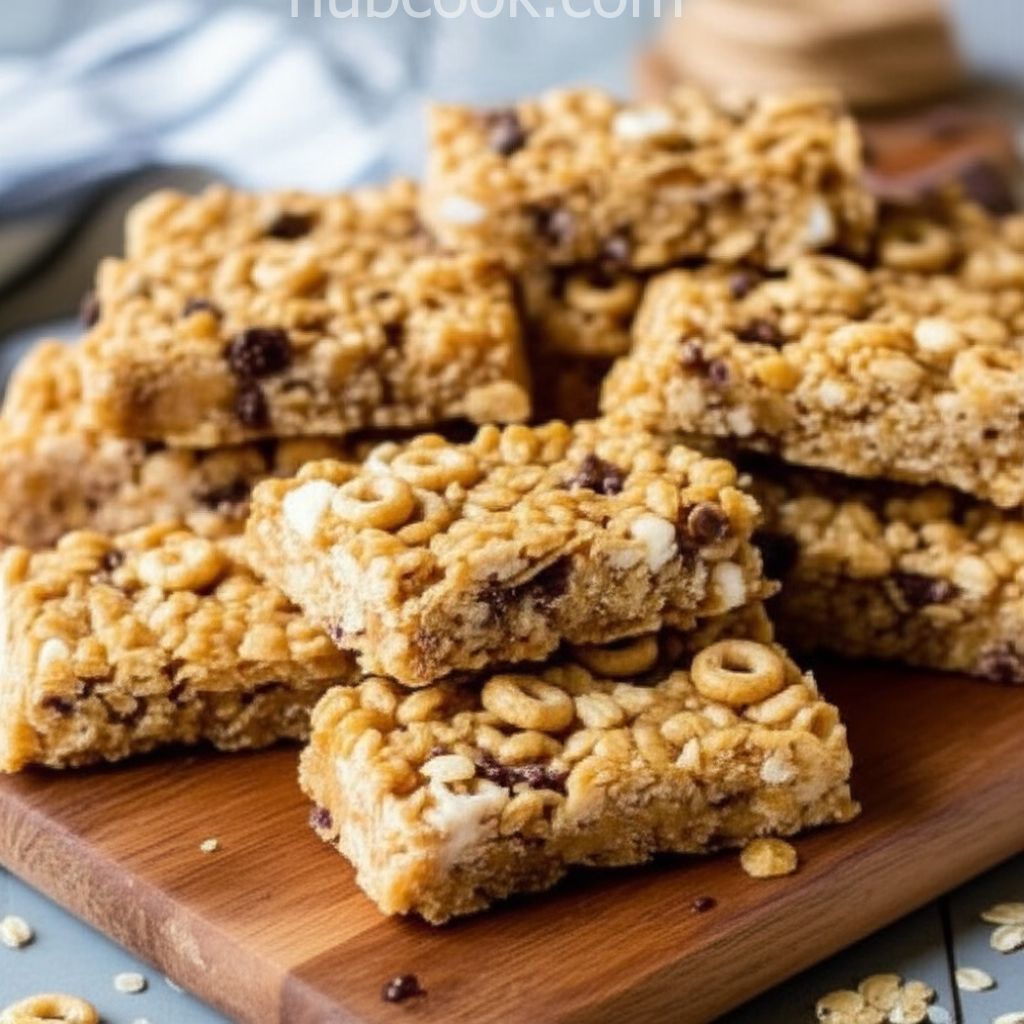 Chewy Chocolate Chip Granola Bars
