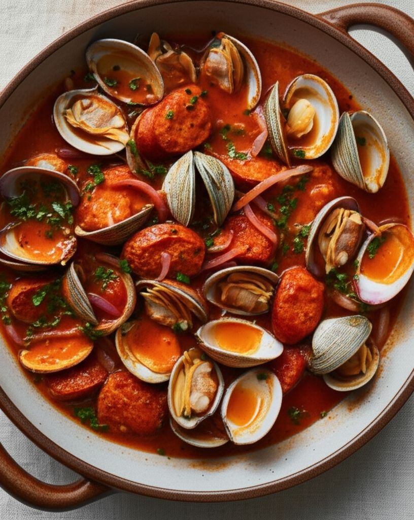 Clams and Chourico