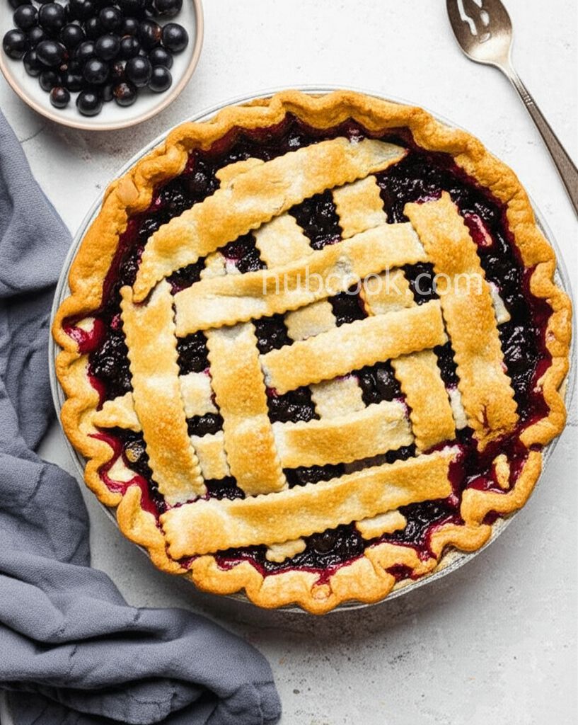 Concord Grape Pie