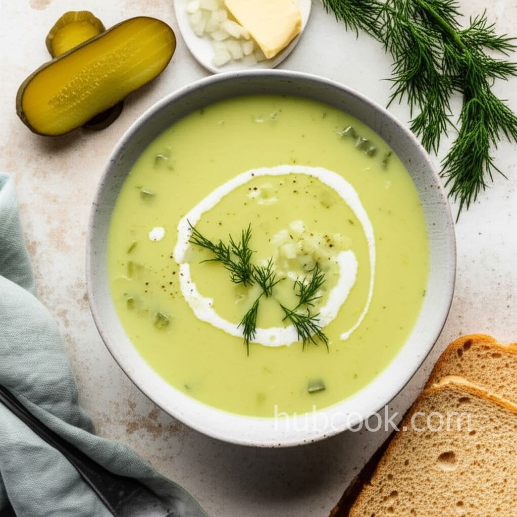 Cream Of Dill Pickle Soup