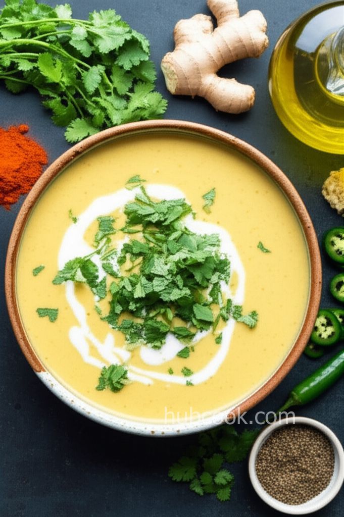 Creamy Indian Yogurt Soup