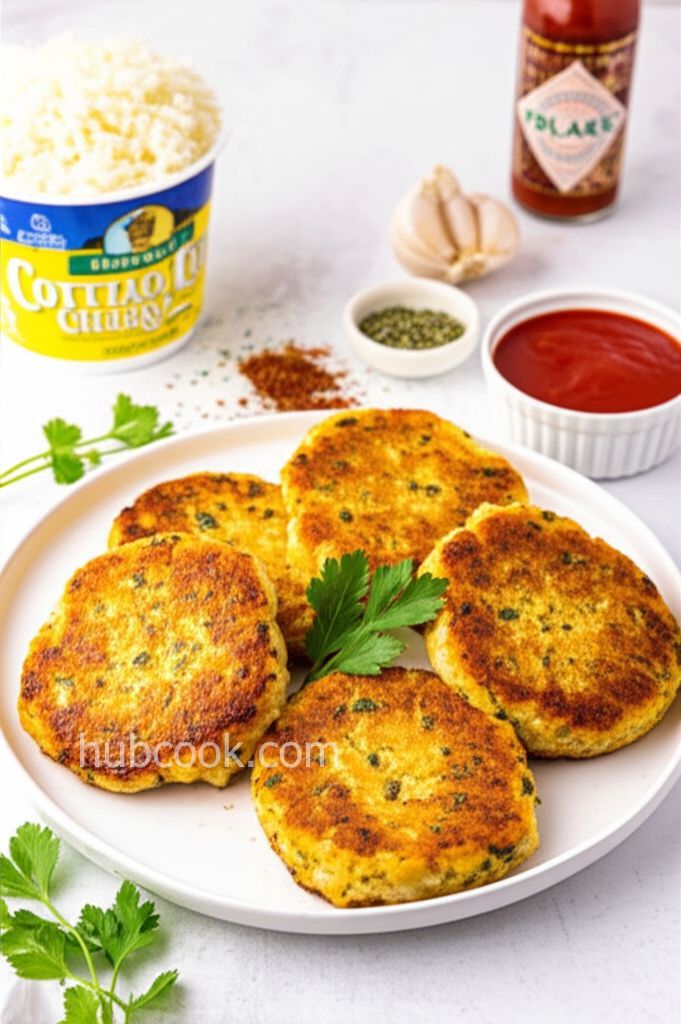 Crispy, Spicy Cauliflower Pancakes
