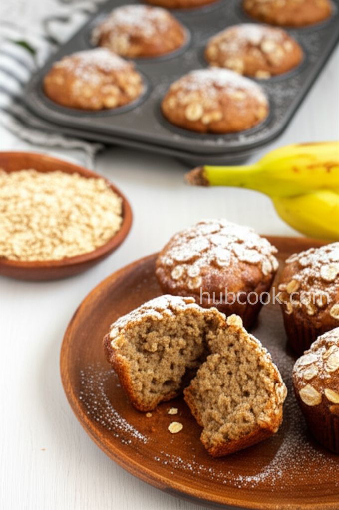 Emily's Famous Banana Oat Muffins
