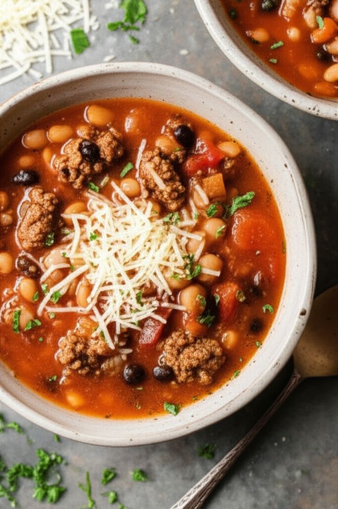 Hearty Italian Sausage and Bean Soup