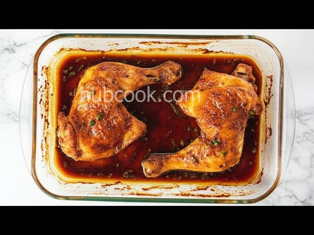 Honey-Mustard Baked Chicken Legs