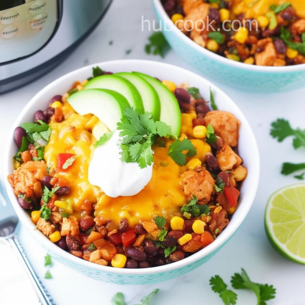 Instant Pot® Chicken Burrito Bowl