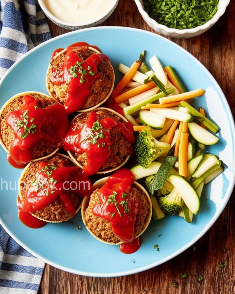 Mini Meatloaves and Roasted Veggies