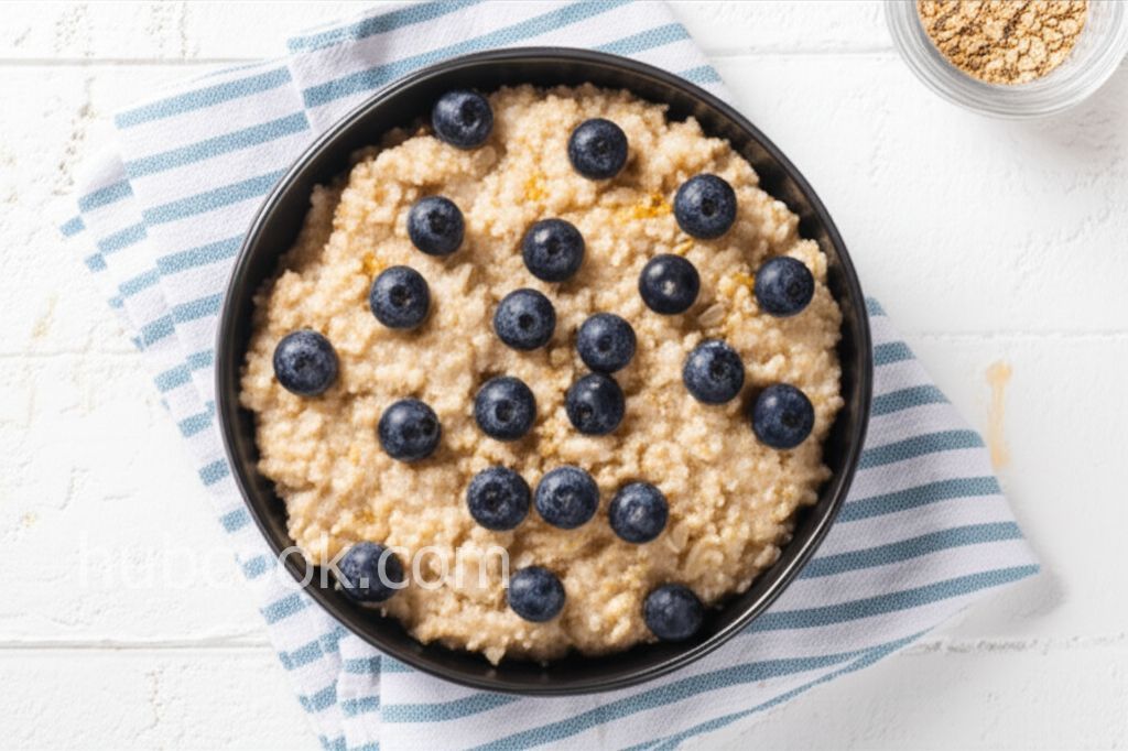 Nutty Blueberry Oatmeal