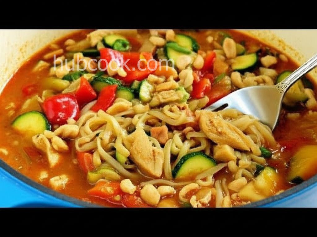 One Pot Thai-Style Rice Noodles