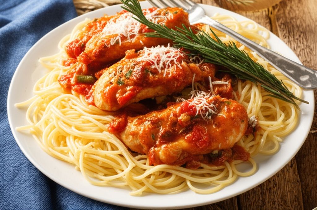 Spicy Chicken Marsala