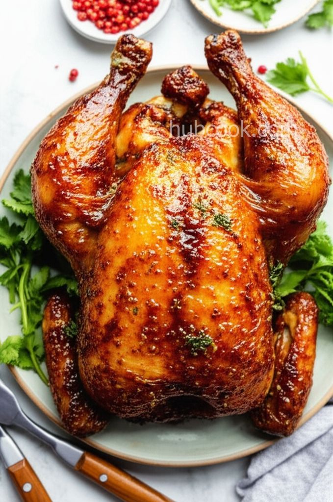 Spicy Honey-Roasted Chicken