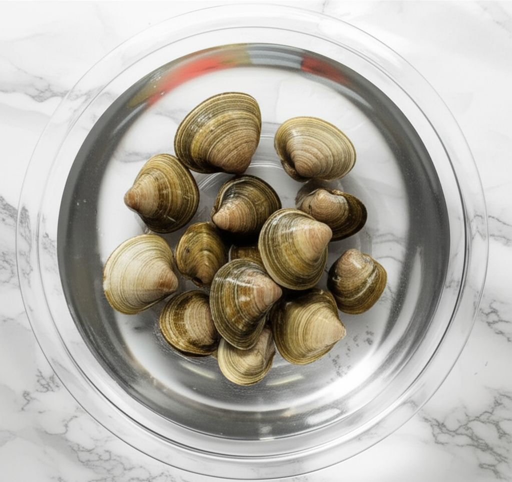 Steamed Clams in Butter and Sake