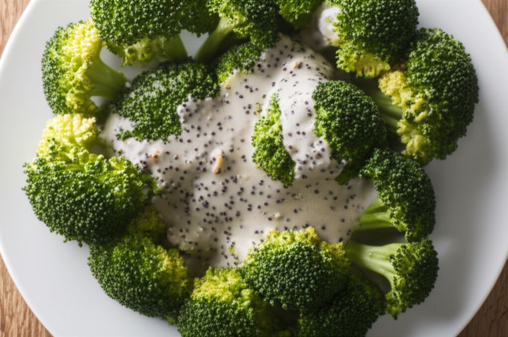 Broccoli with Poppy Seed Sauce