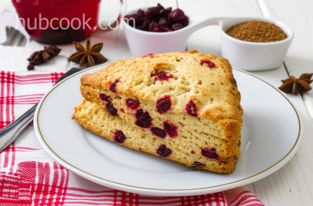 Chocolate Chip and Cranberry Scones