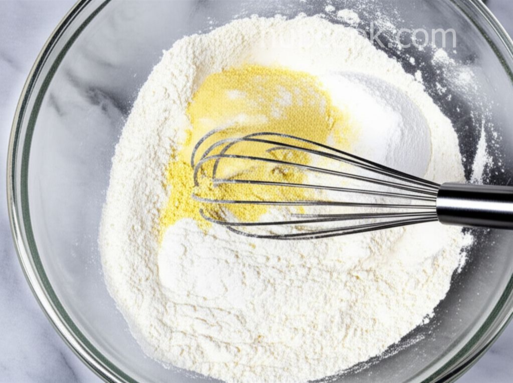 Cranberry Eggnog Cornbread Scones