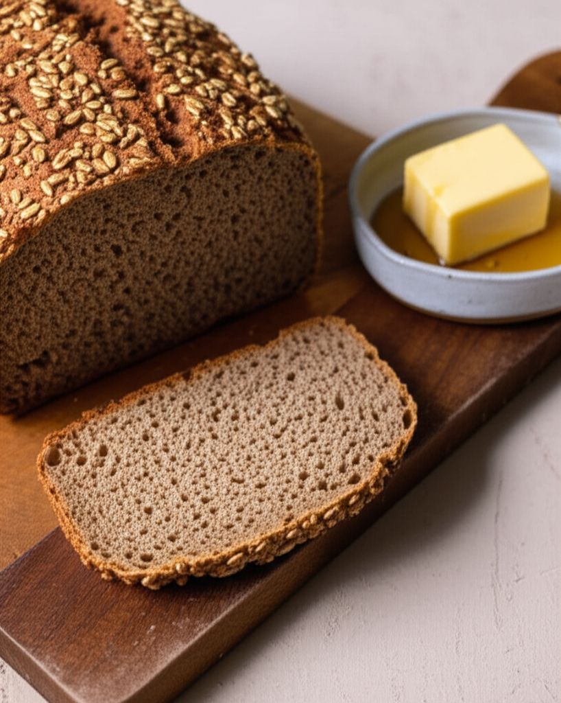 Danish Rugbrod (Rye Bread) for the Bread Machine