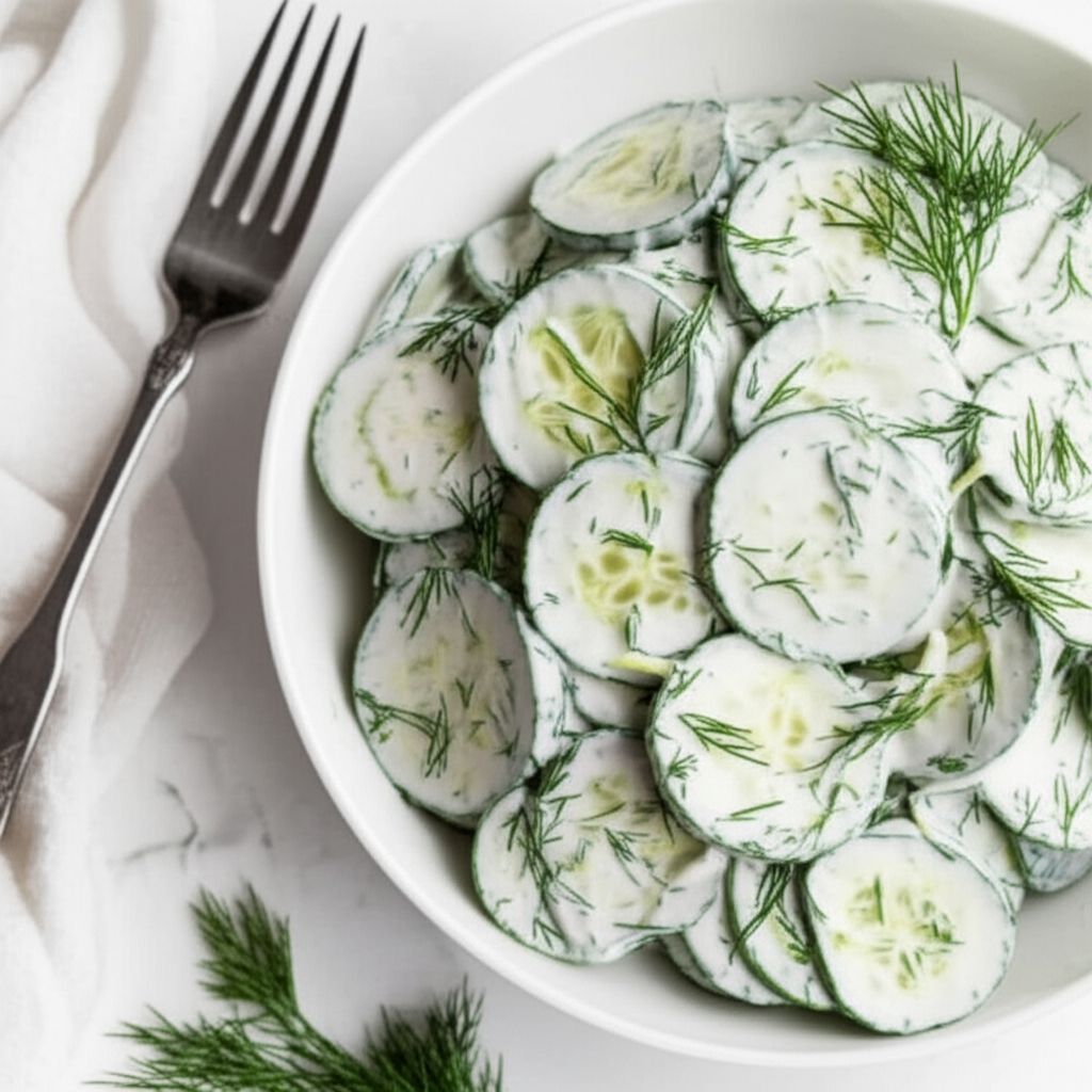 Dill Cucumber Salad