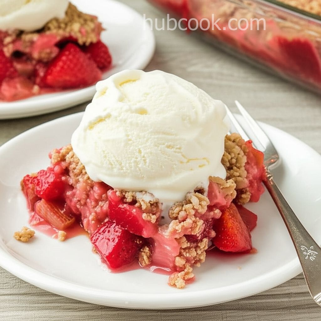 Grandma Donna's Rhubarb Crisp