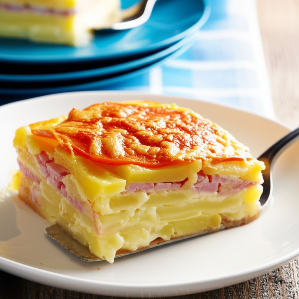 Holiday Ham and Potato Casserole