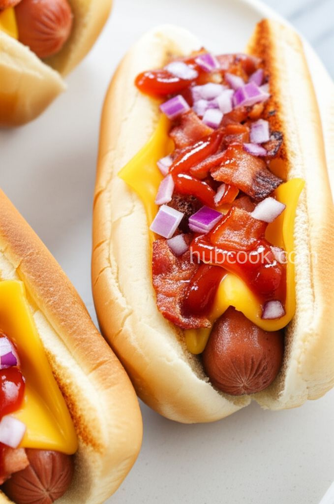 Killer Bacon-Cheese Dogs