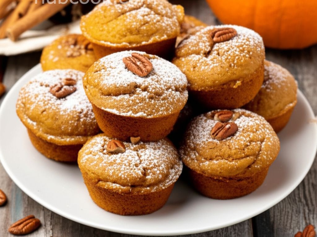 Kim's Virtuous Mini Pumpkin Muffins
