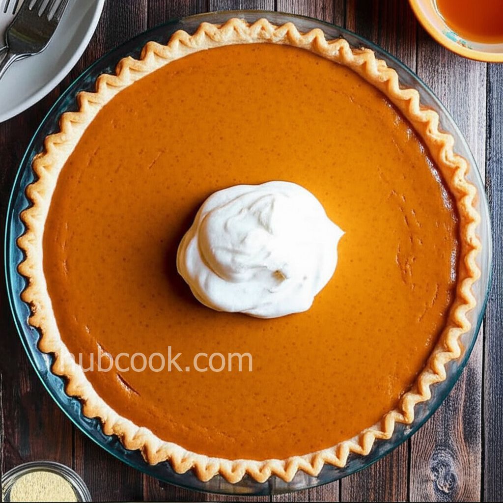 Mom's Spiced Pumpkin Pie