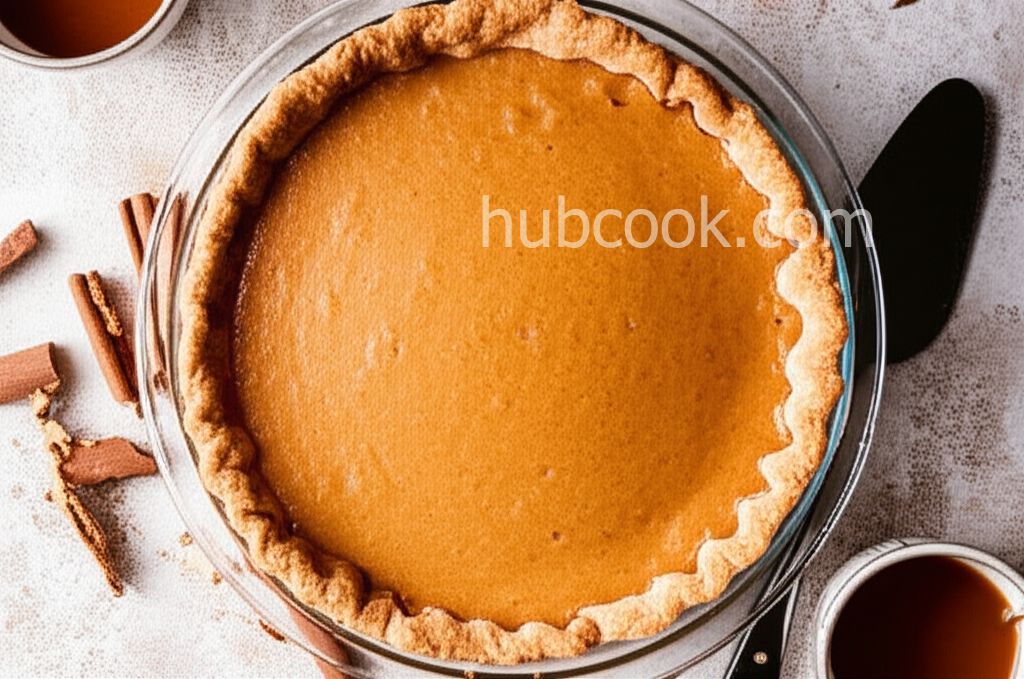 Persimmon Pudding Pie